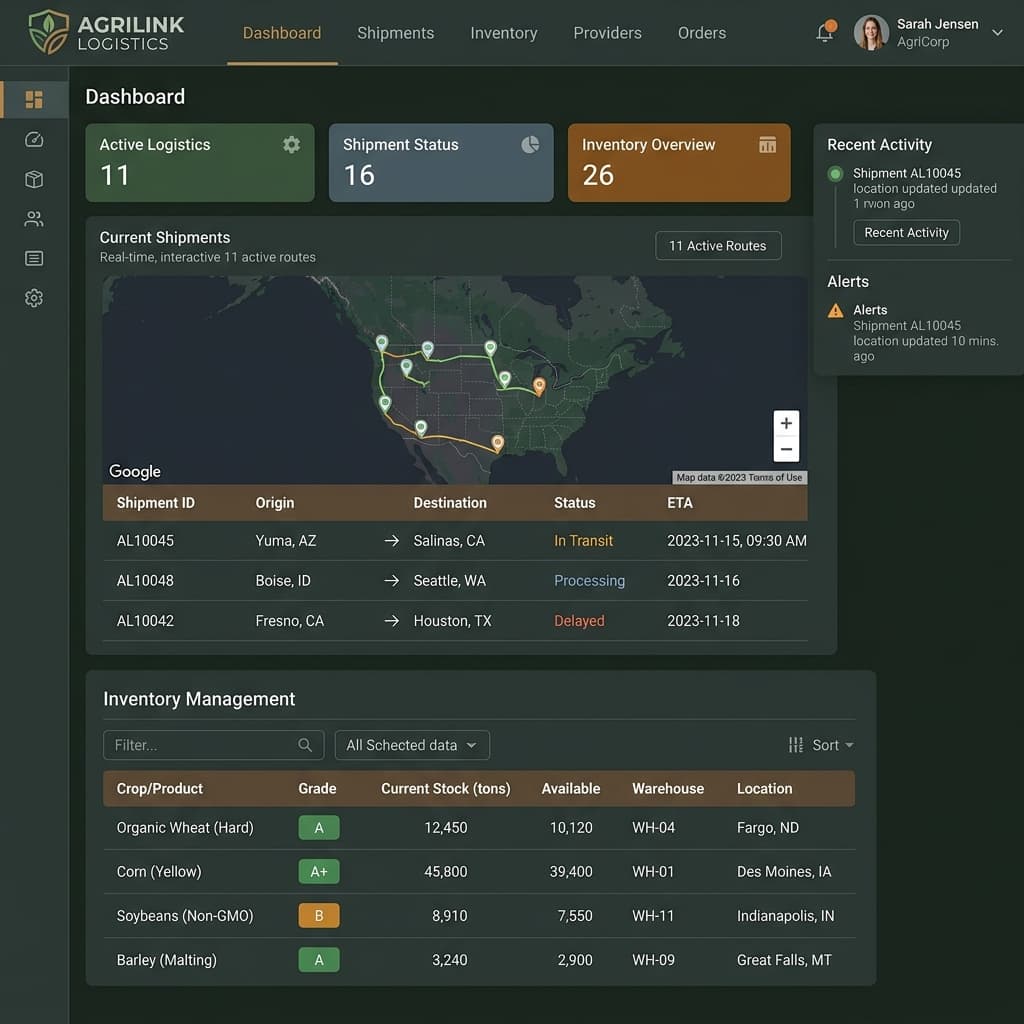 AgriTech Supply Chain Portal
